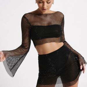 Meshki Emerson Diamante Top